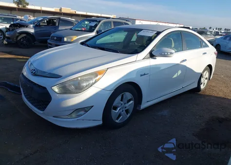 2011 Hyundai Sonata Hybrid из США, поврежденный, VIN KMHEC4A4XBA001977